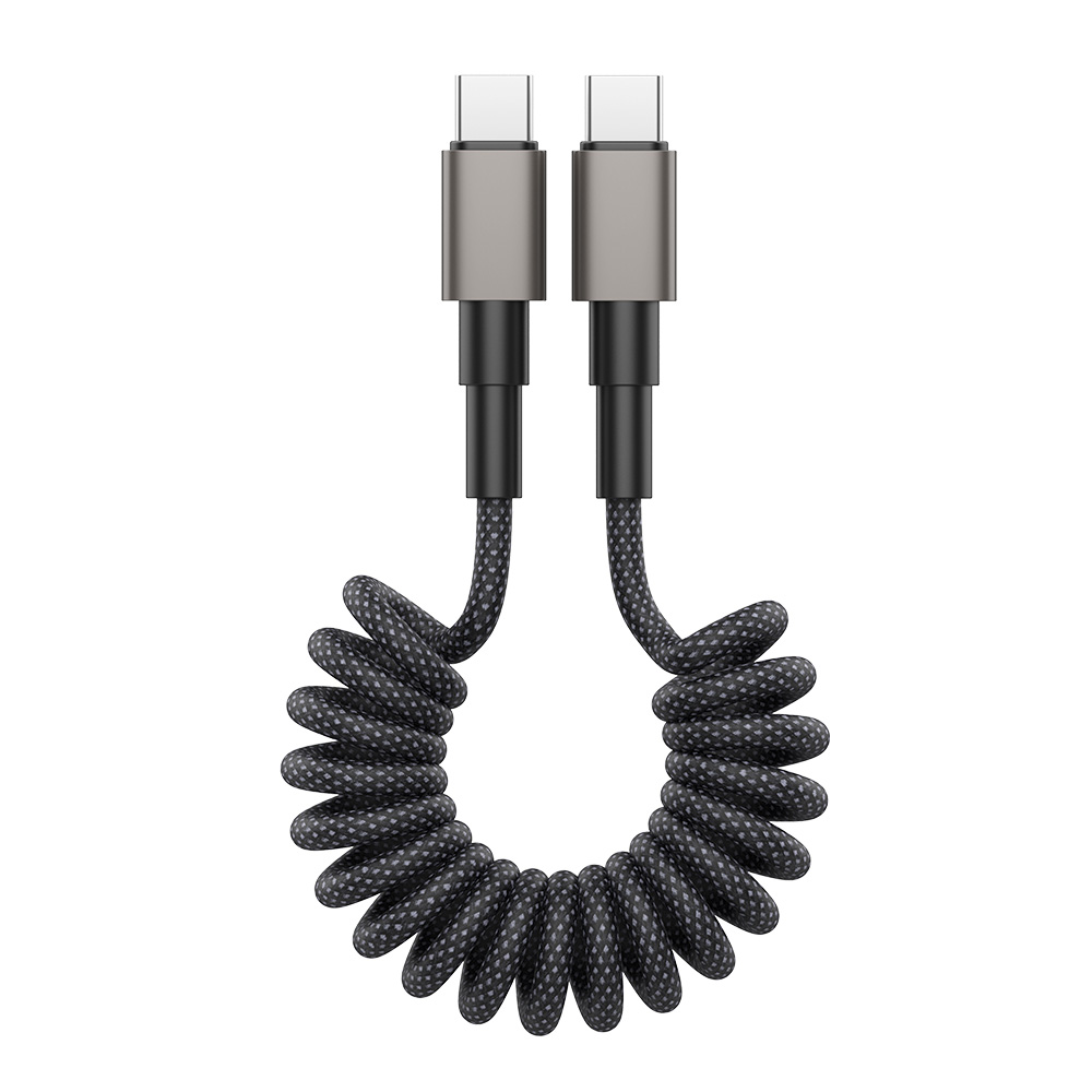 U87T-CC Coiled USB-C Cable